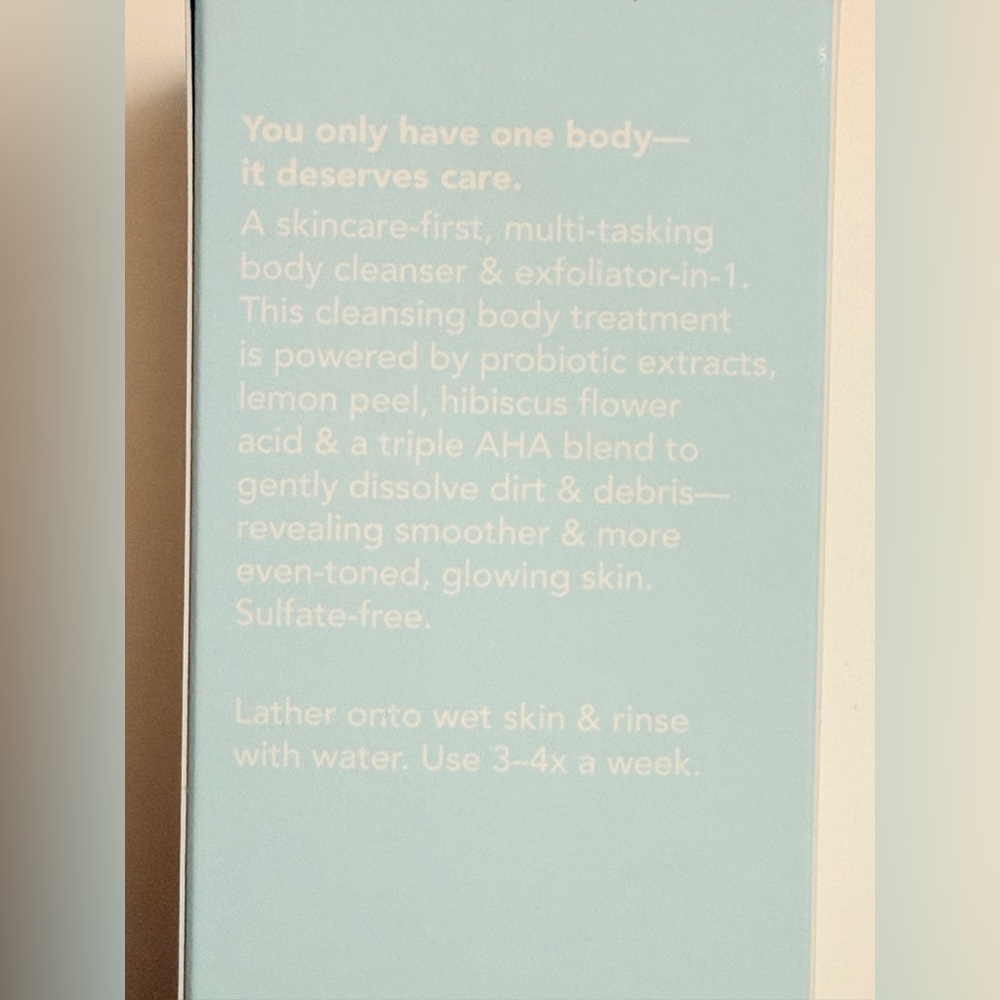 TULA Take Care + Polish revitalize & cleanse body exfoliator - NIB - Picture 6 of 6